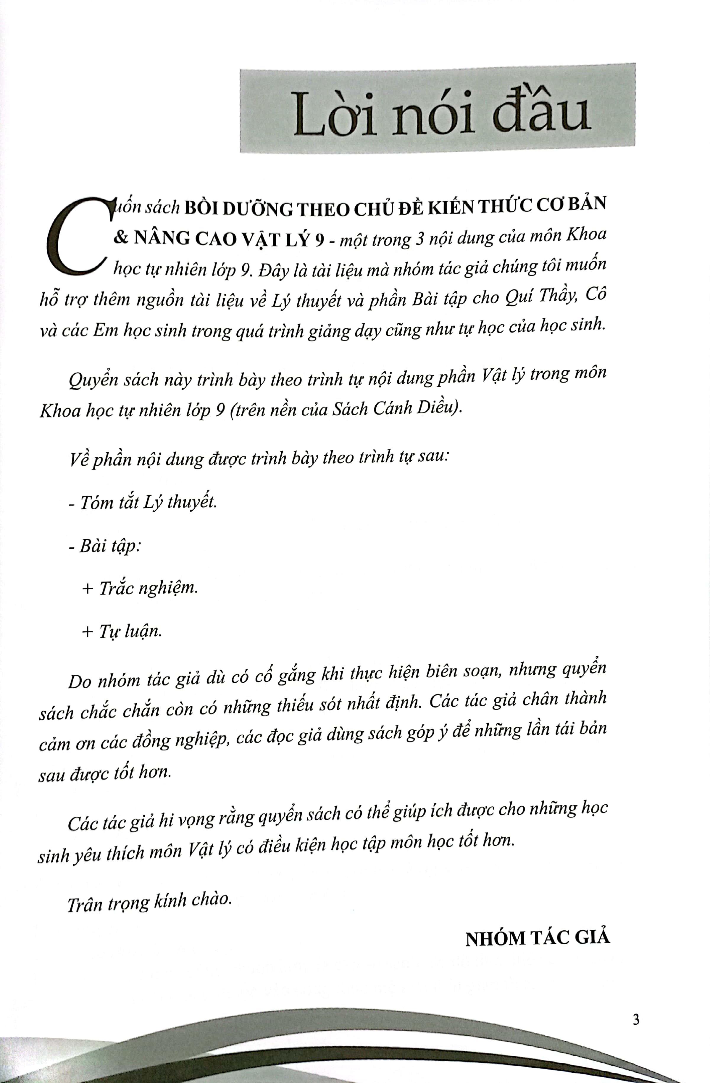 bồi dưỡng theo chủ đề kiến thức cơ bản và nâng cao vật lý 9 (biên soạn theo chương trình giáo dục phổ thông mới) - Ảnh 4