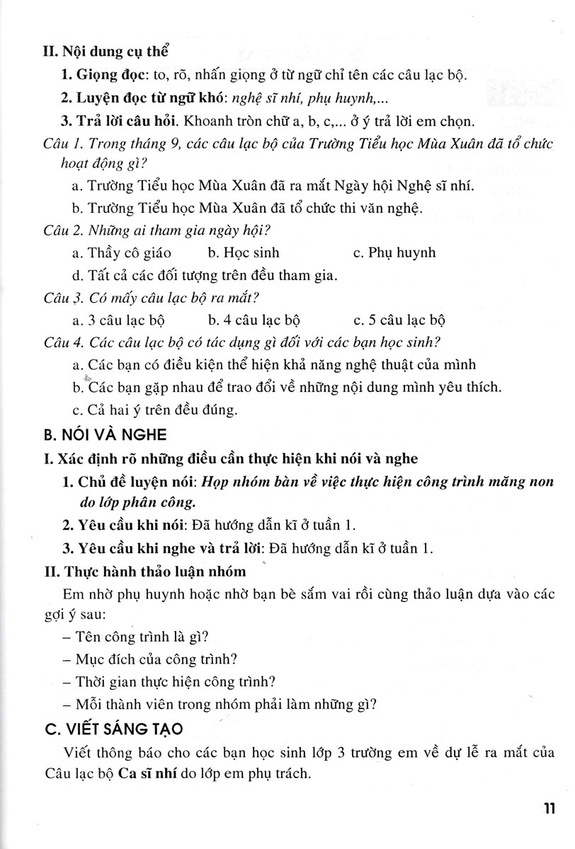 Bồi Dưỡng Tiếng Việt Lớp 3 (Chân Trời) - Ảnh 12