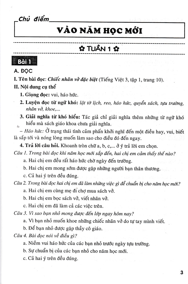 Bồi Dưỡng Tiếng Việt Lớp 3 (Chân Trời) - Ảnh 4