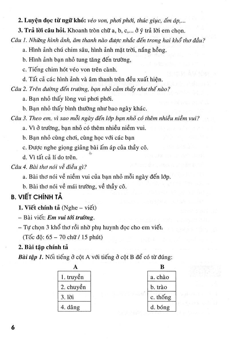 Bồi Dưỡng Tiếng Việt Lớp 3 (Chân Trời) - Ảnh 7