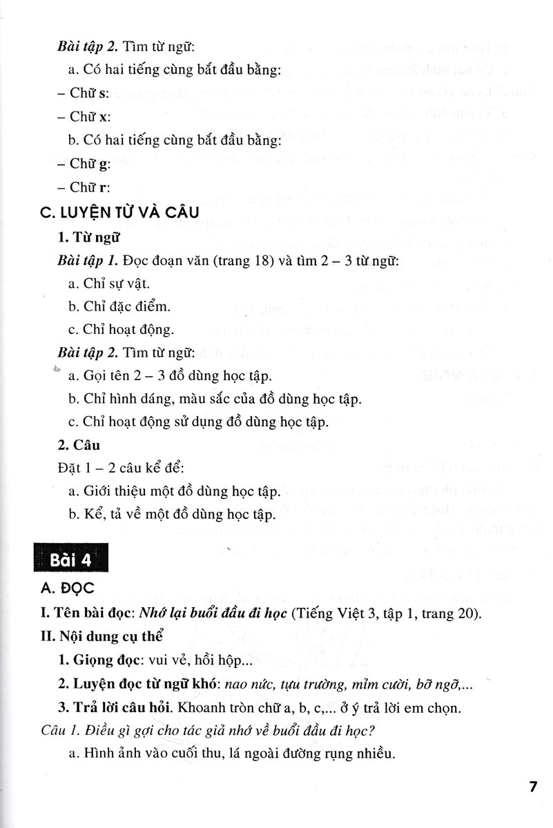 Bồi Dưỡng Tiếng Việt Lớp 3 (Chân Trời) - Ảnh 8