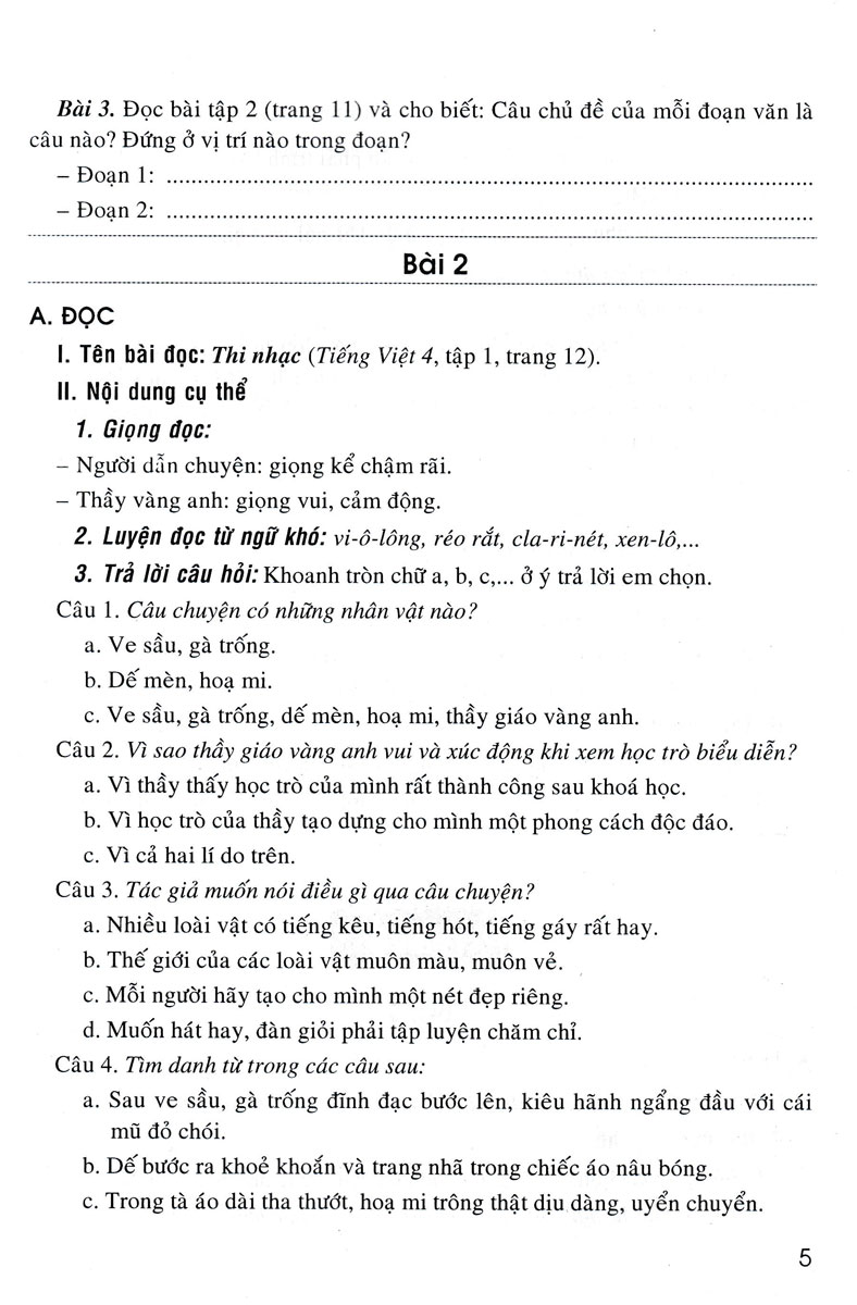 bồi dưỡng tiếng việt lớp 4 (bám sát sgk kết nối tri thức) - Ảnh 5