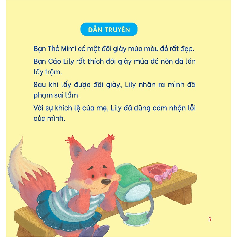 bồi dưỡng tính cách cho bé eq iq (2-8 tuổi) - dạy trẻ biết xin lỗi (song ngữ anh - việt) - Ảnh 3