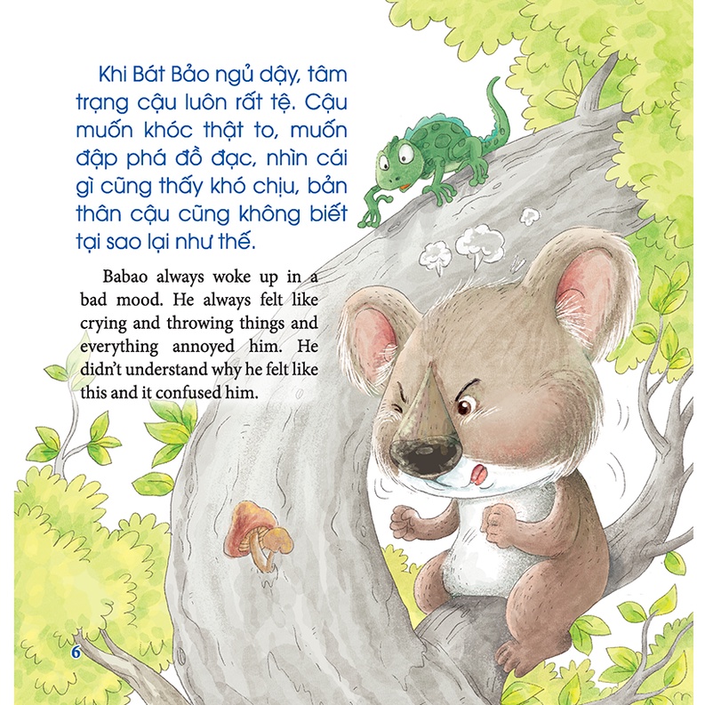 bồi dưỡng tính cách cho bé eq iq (2-8 tuổi) - dạy trẻ không cáu giận (song ngữ anh - việt) - Ảnh 6