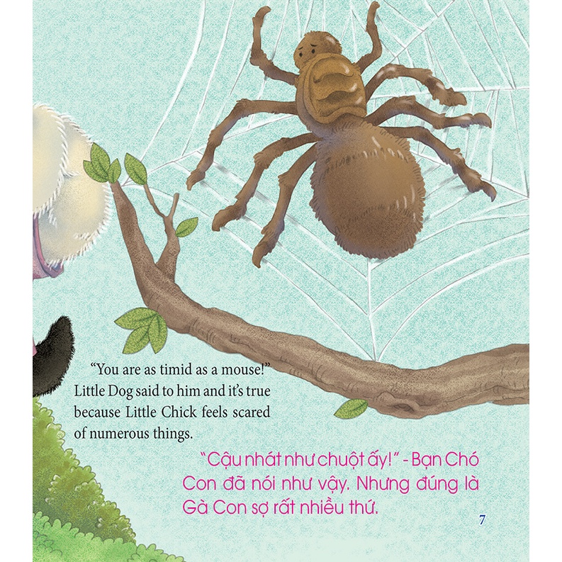 bồi dưỡng tính cách cho bé eq iq (2-8 tuổi) - dạy trẻ không sợ hãi (song ngữ anh - việt) - Ảnh 7