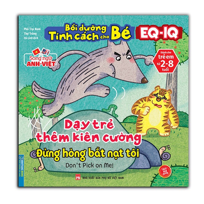 bồi dưỡng tính cách cho bé eq iq (2-8 tuổi) - dạy trẻ thêm kiên cường (song ngữ anh - việt) - Ảnh 2