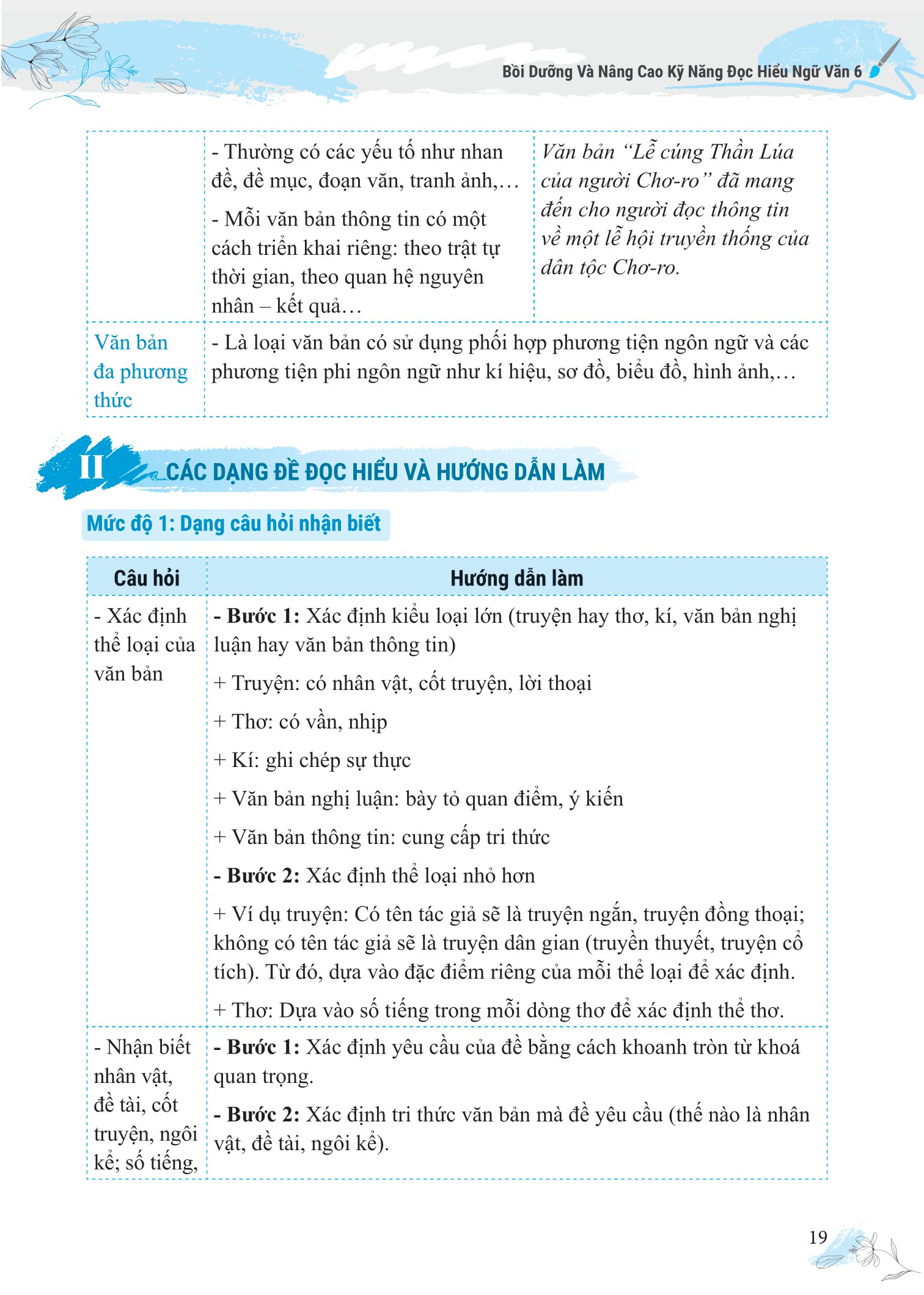 bồi dưỡng và nâng cao kỹ năng đọc hiểu ngữ văn 6 - Ảnh 10