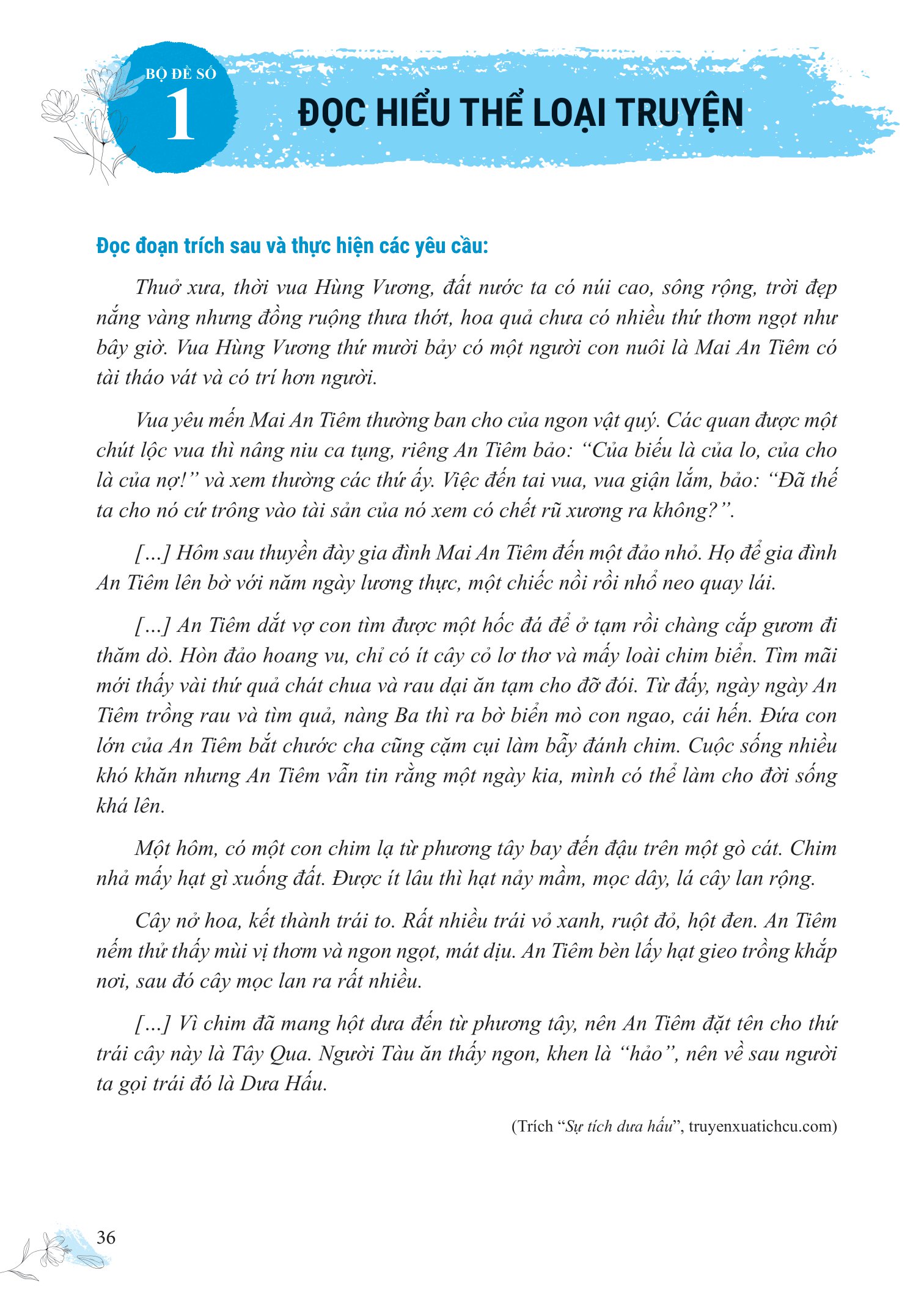 bồi dưỡng và nâng cao kỹ năng đọc hiểu ngữ văn 6 - Ảnh 13