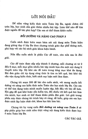 bồi dưỡng và nâng cao toán 3 (biên soạn theo chương trinh gdpt mới) (dùng chung cho các bộ sgk hiện hành) - Ảnh 4