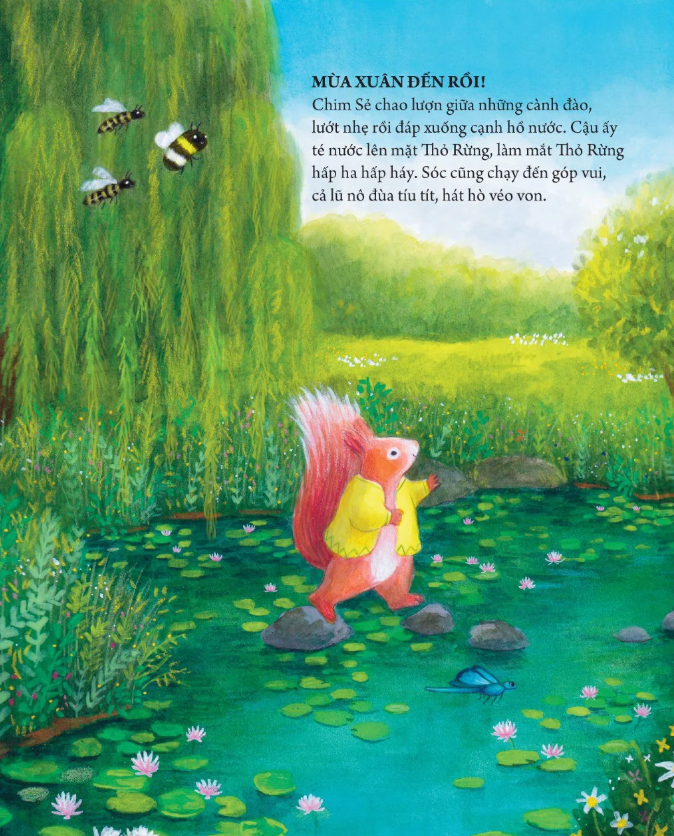 bốn mùa bên nhau - rừng xuân rực rỡ - Ảnh 5