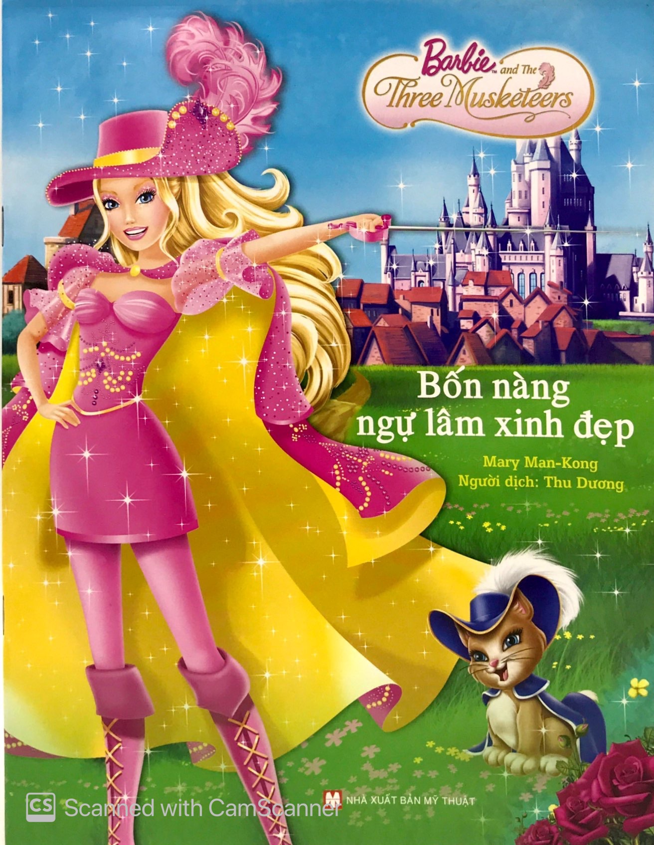 bốn nàng ngự lâm xinh đẹp - barbie and the three musketeers - Ảnh 2