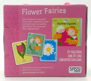 book and concentration game: flower fairies - Ảnh 16