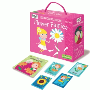 book and concentration game: flower fairies - Ảnh 2