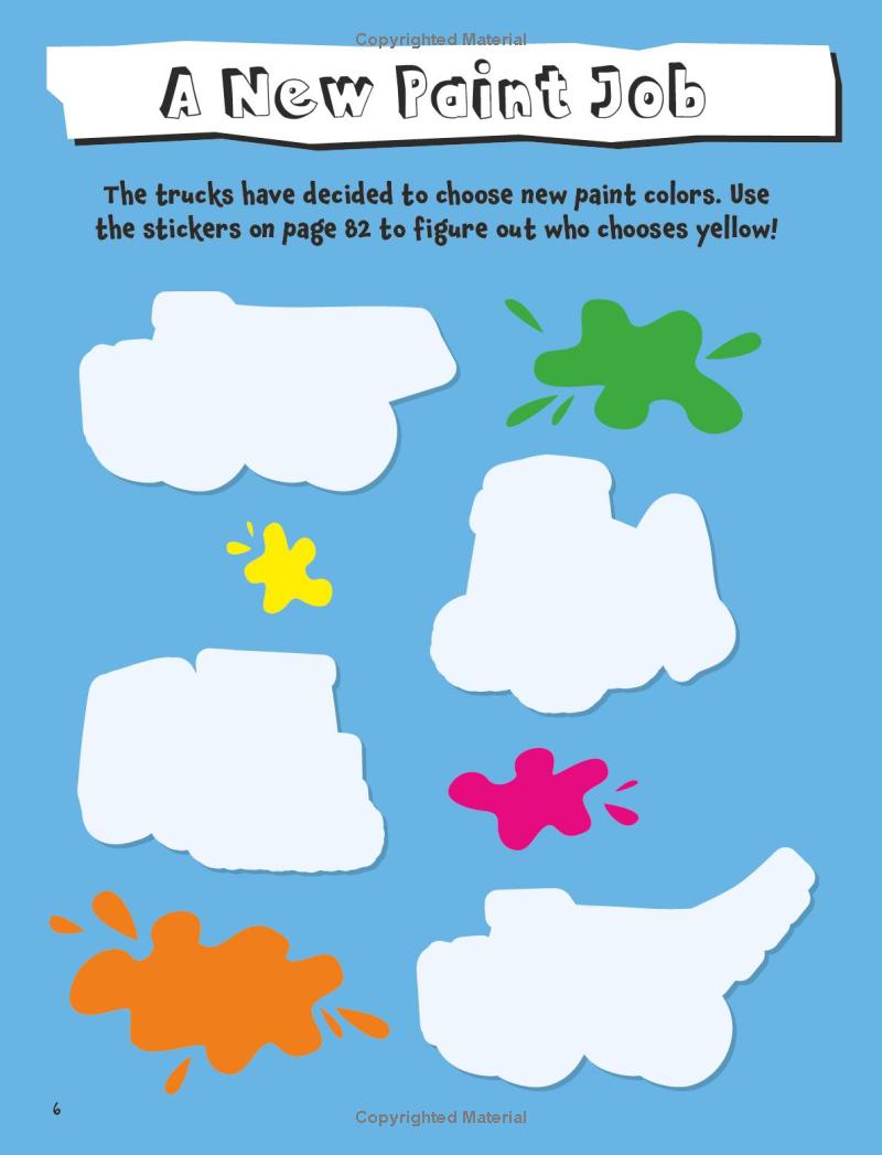 Boredom Busters - Things That Go Sticker Activity - Ảnh 8