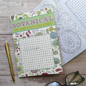 botanical coloring book & word search - Ảnh 7