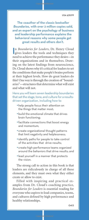 boundaries for leaders : results, relationships, and being ridiculously in charge - Ảnh 3