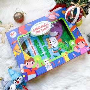 box set gieo mầm tri thức 19: ghép hình 3d phát triển iq mầm non (bộ 3 cuốn) - Ảnh 10