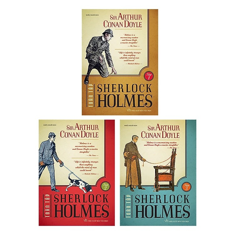 box set sherlock holmes toàn tập (hộp 3 tập) (2023) - Ảnh 5