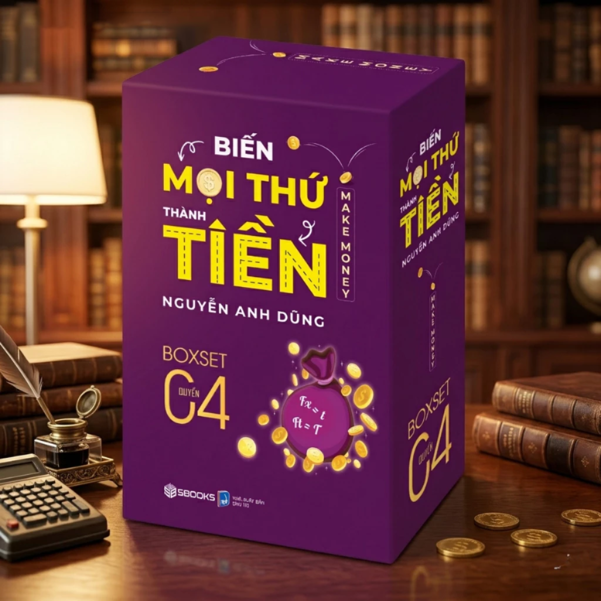 Boxset Biến Mọi Thứ Thành Tiền (Hộp 4 Quyển) - Ảnh 2