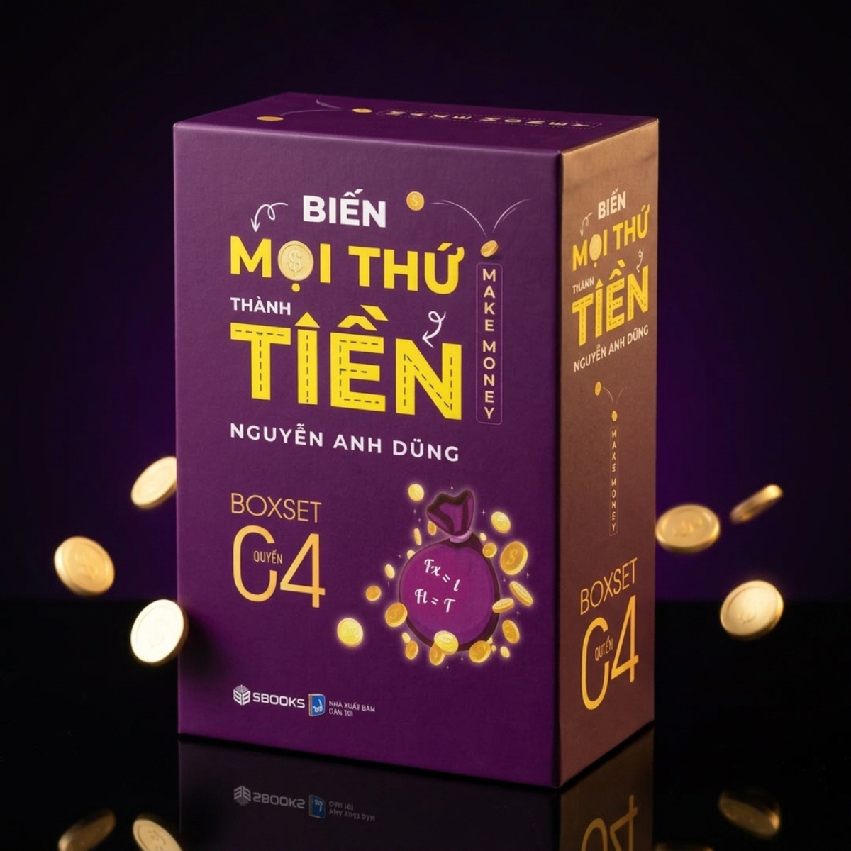 Boxset Biến Mọi Thứ Thành Tiền (Hộp 4 Quyển) - Ảnh 3
