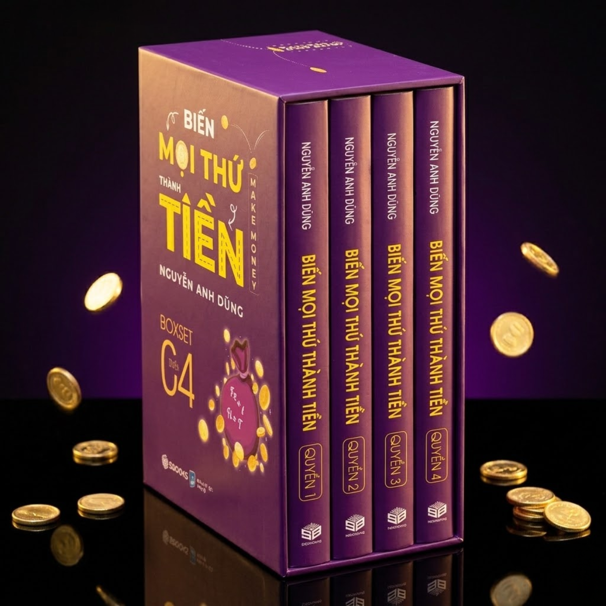 Boxset Biến Mọi Thứ Thành Tiền (Hộp 4 Quyển) - Ảnh 4