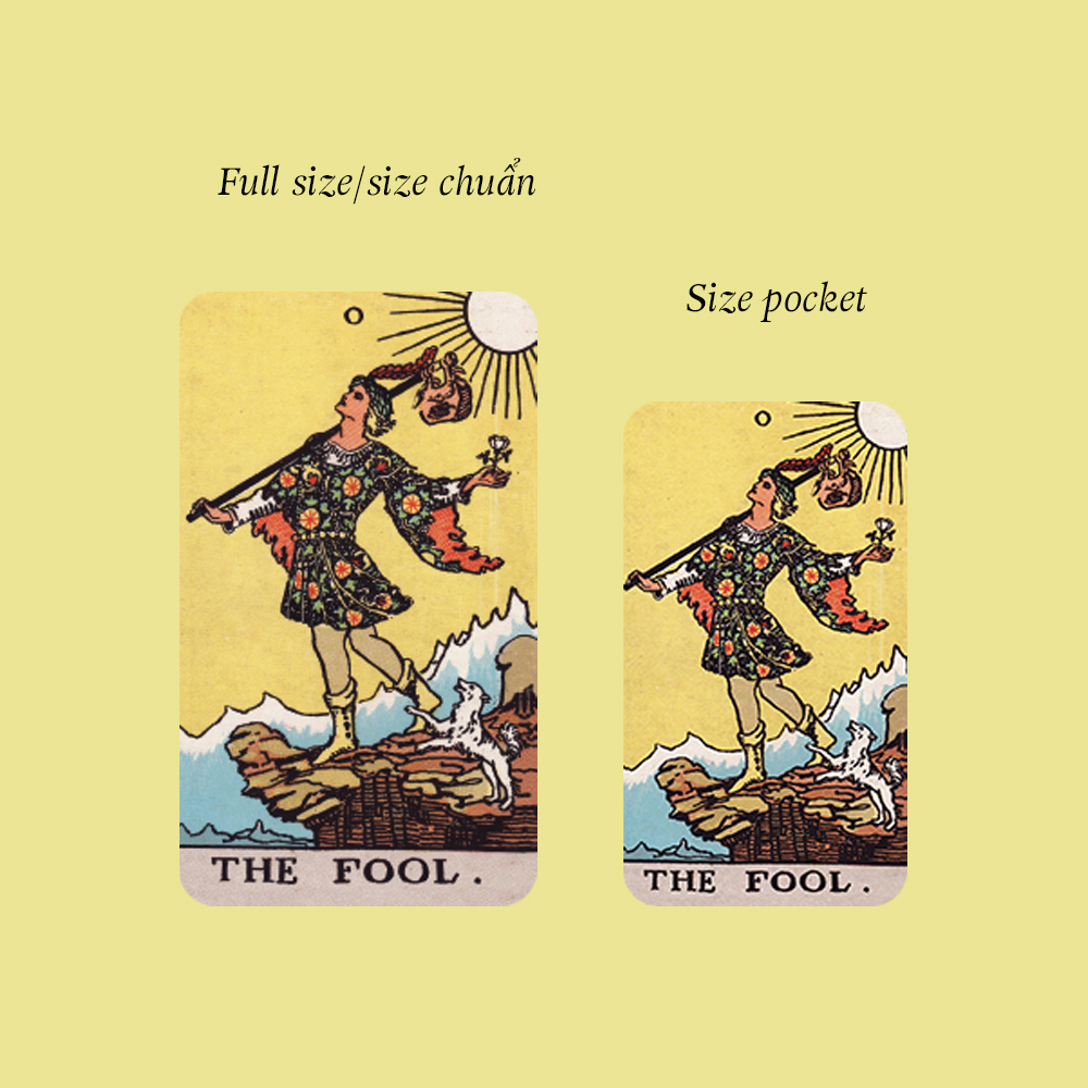 Boxset Bộ Bài Tarot Rider Waite Smith - Không Viền - Size Chuẩn - Ảnh 4