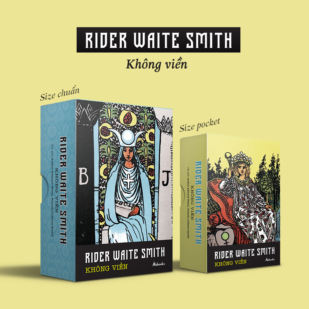 Boxset Bộ Bài Tarot Rider Waite Smith - Không Viền - Size Chuẩn - Ảnh 6