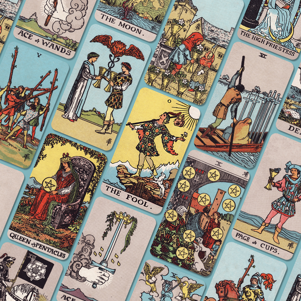 Boxset Bộ Bài Tarot Rider Waite Smith - Không Viền - Size Pocket - Ảnh 4