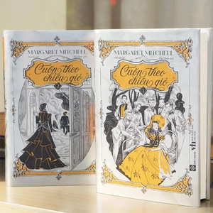 boxset cao cấp cuốn theo chiều gió - bản dịch mới (bộ 2 tập)