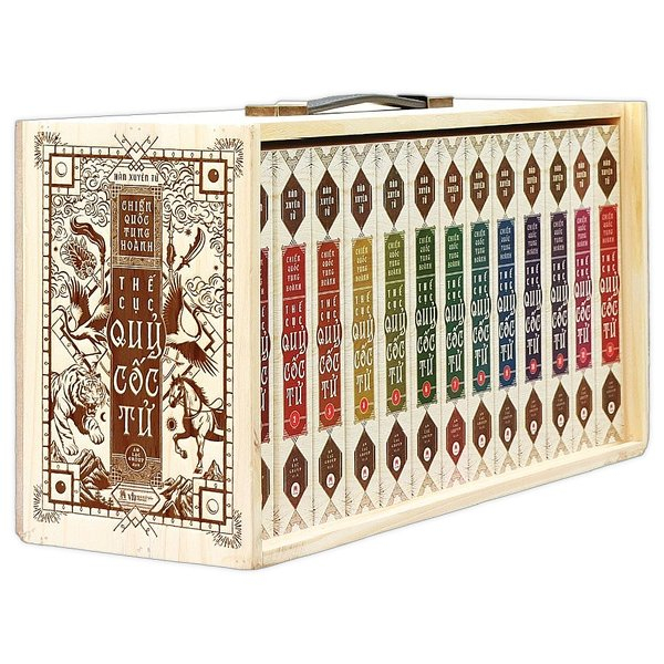 Boxset Chien Quoc Tung Hoanh - The Cuc Quy Coc Tu - Hop Go (Bo 13 Cuon)