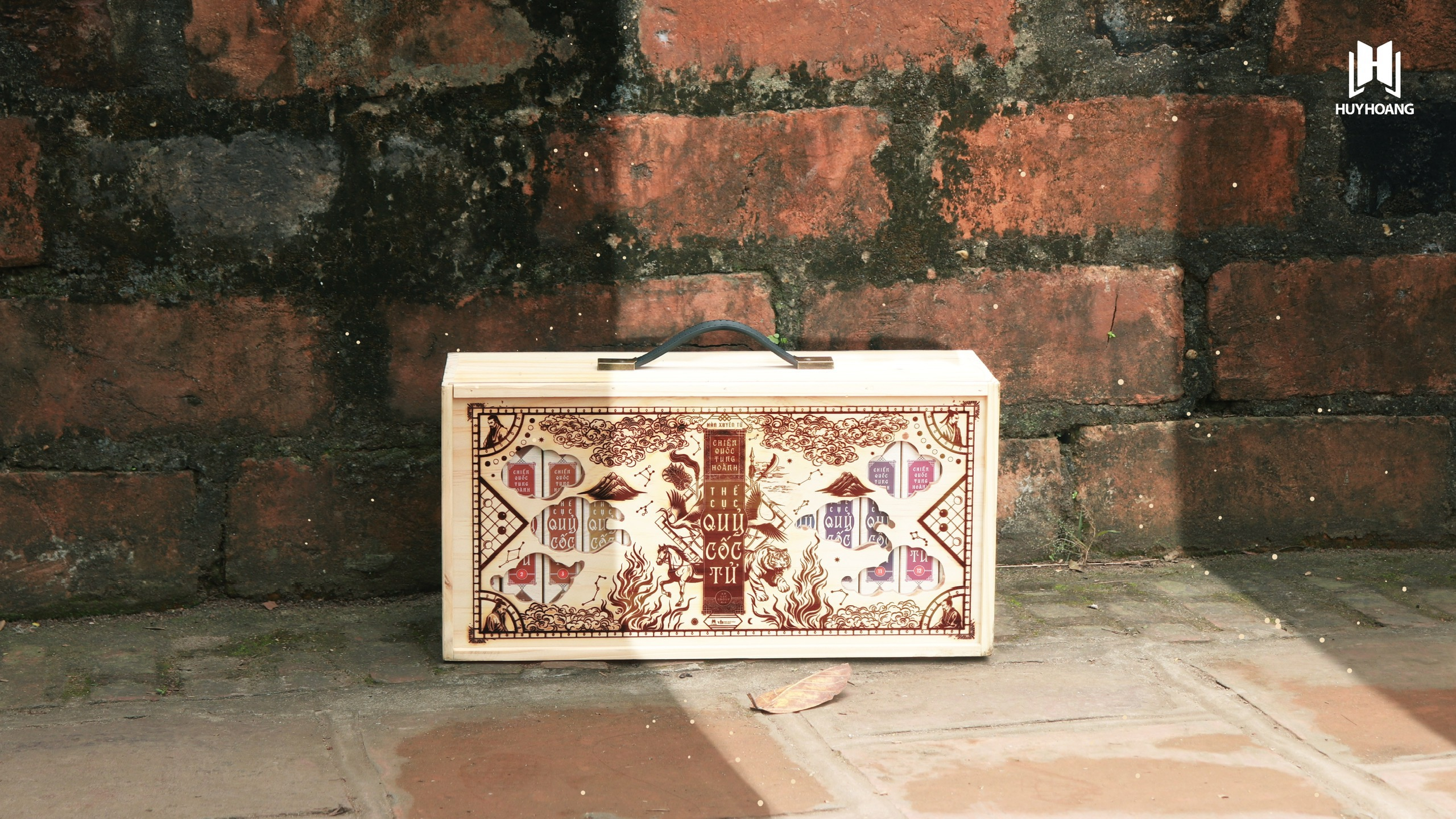 Boxset Chien Quoc Tung Hoanh - The Cuc Quy Coc Tu - Hop Go (Bo 13 Cuon) - Ảnh 3