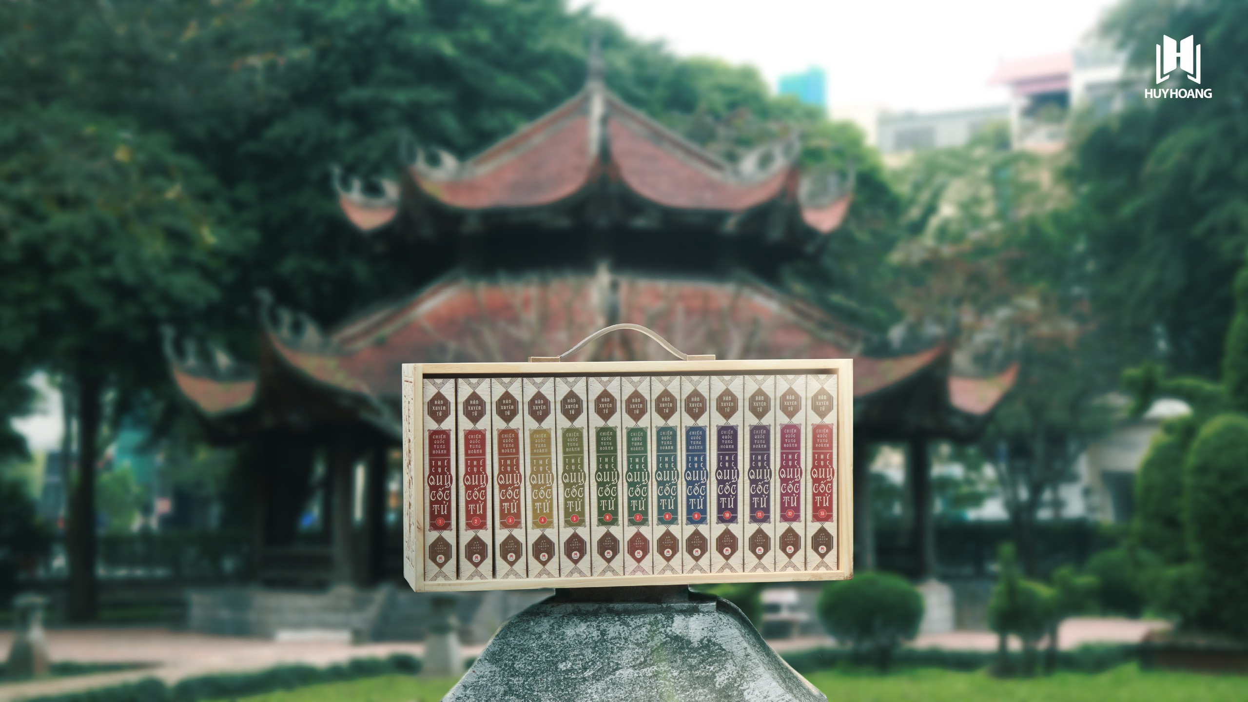 Boxset Chien Quoc Tung Hoanh - The Cuc Quy Coc Tu - Hop Go (Bo 13 Cuon) - Ảnh 70