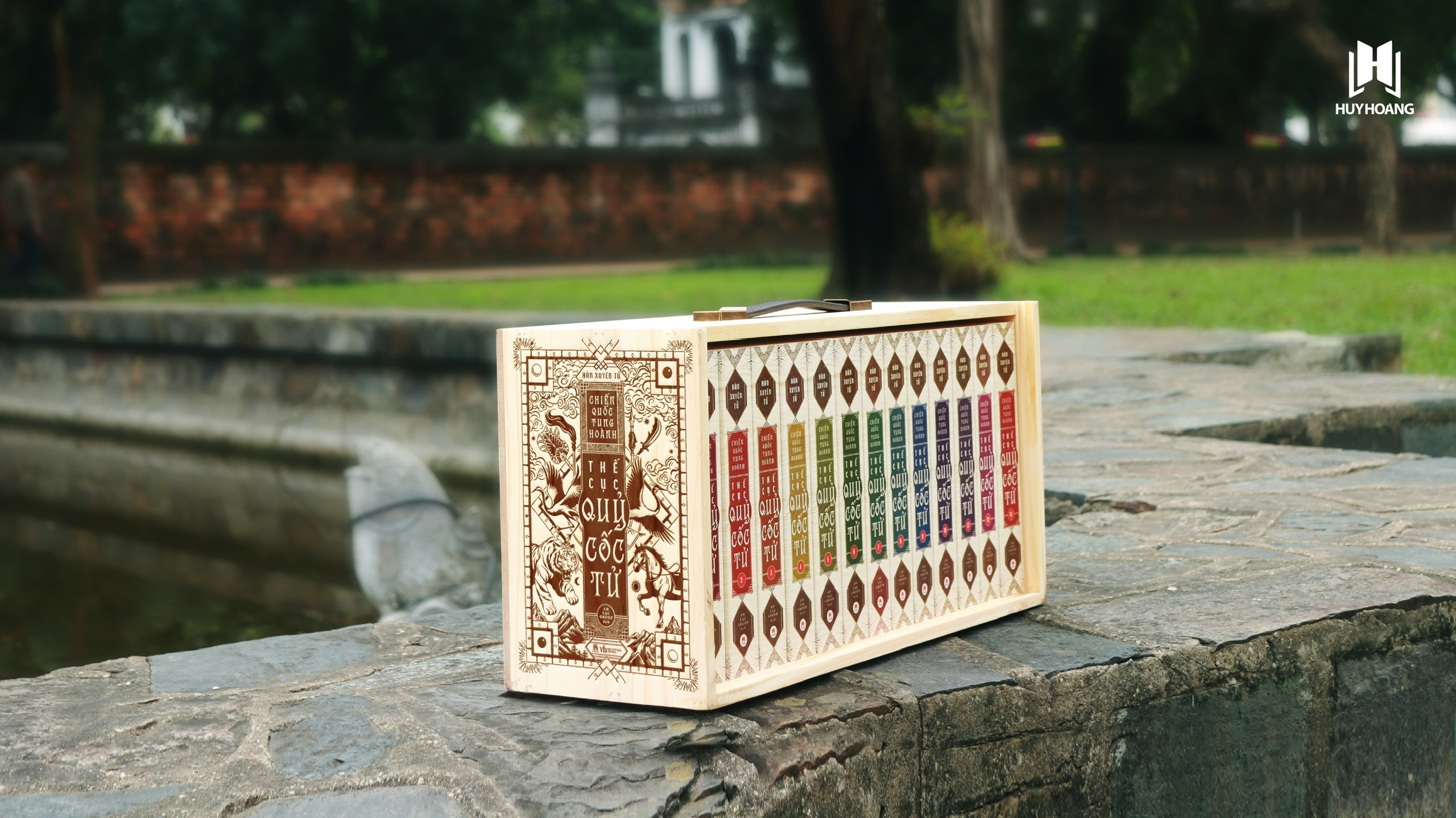 Boxset Chien Quoc Tung Hoanh - The Cuc Quy Coc Tu - Hop Go (Bo 13 Cuon) - Ảnh 78