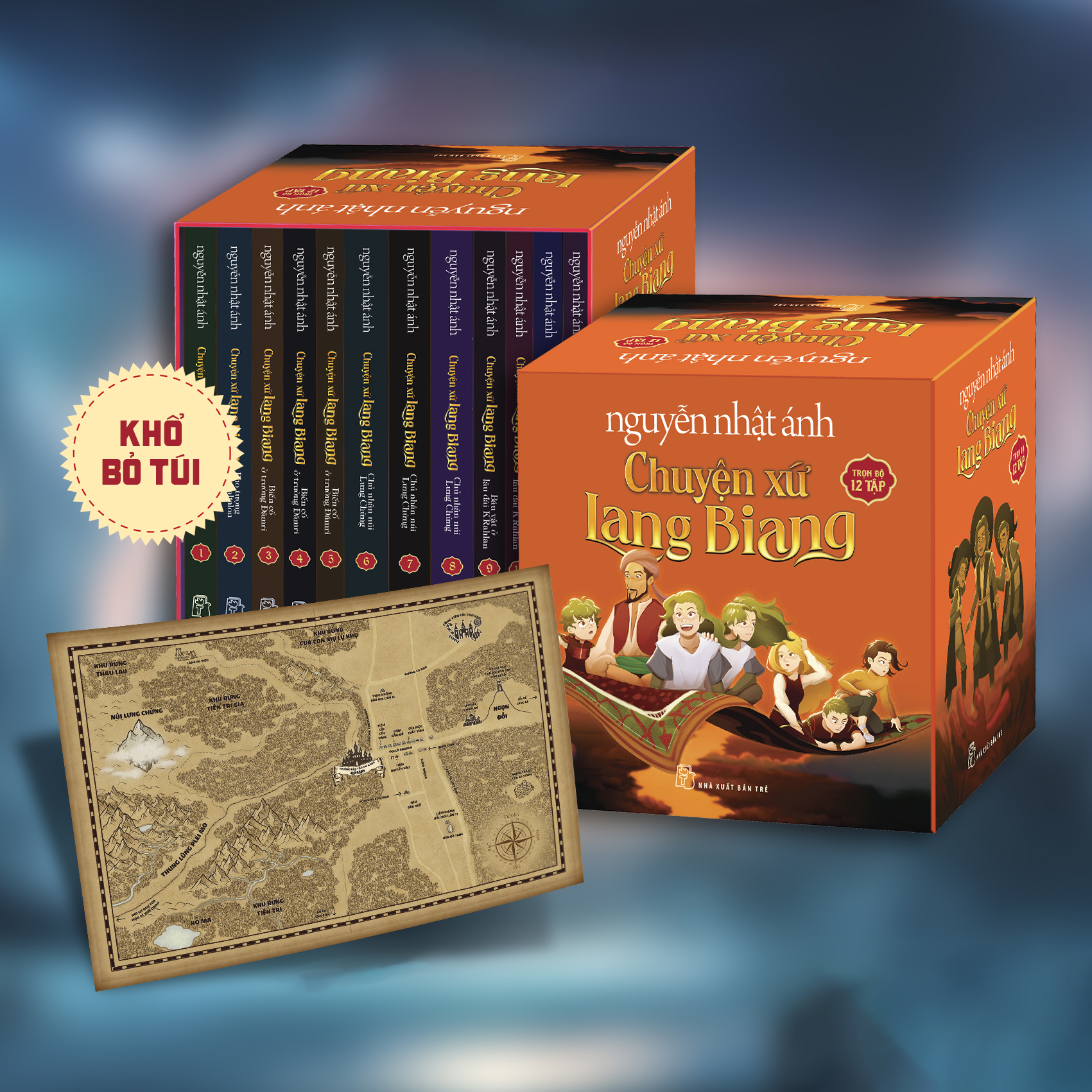 Boxset Chuyện Xứ Lang Biang - Khổ Bỏ Túi (Hộp 12 Cuốn) - Tặng Kèm Bản Đồ - Ảnh 2