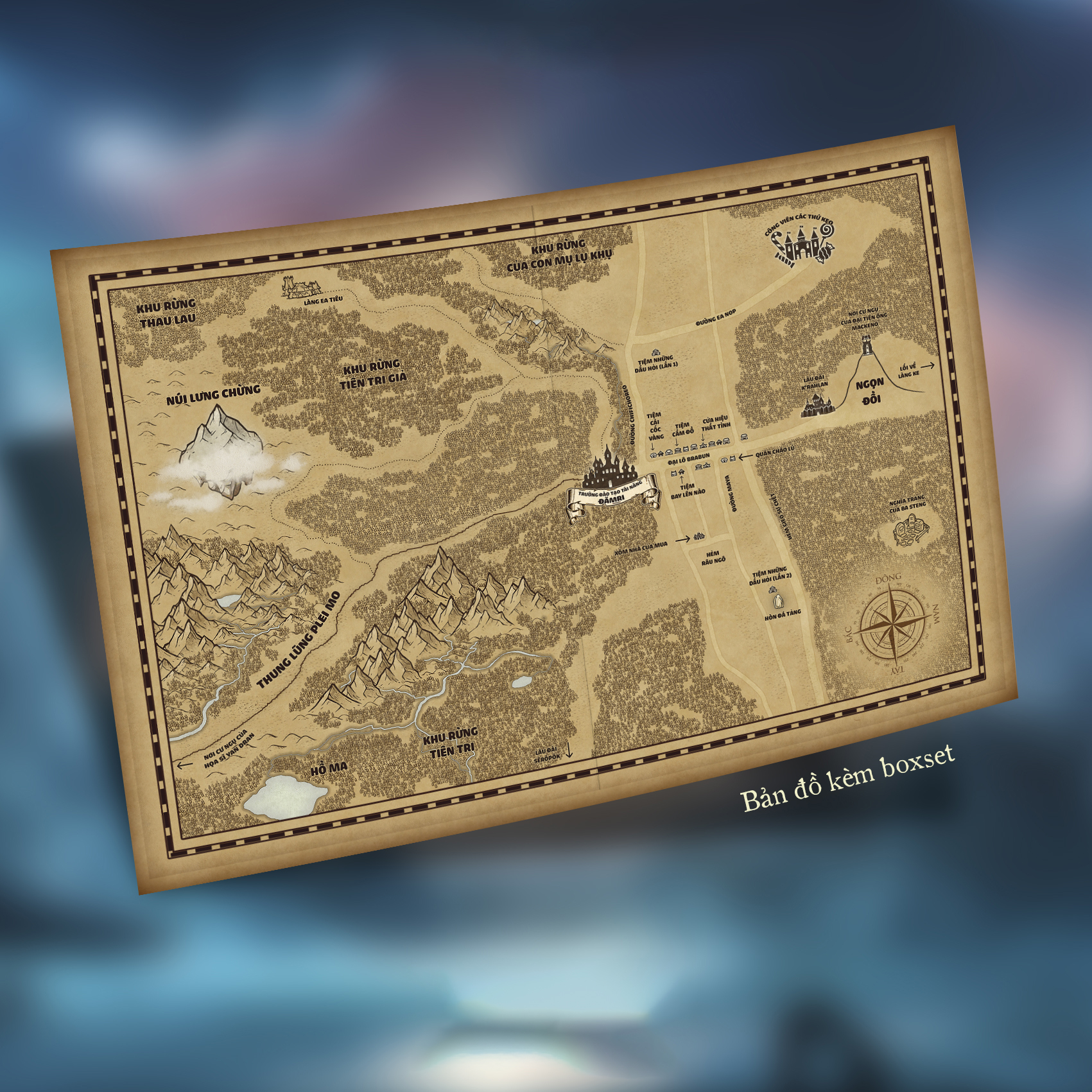 Boxset Chuyện Xứ Lang Biang - Khổ Bỏ Túi (Hộp 12 Cuốn) - Tặng Kèm Bản Đồ - Ảnh 7