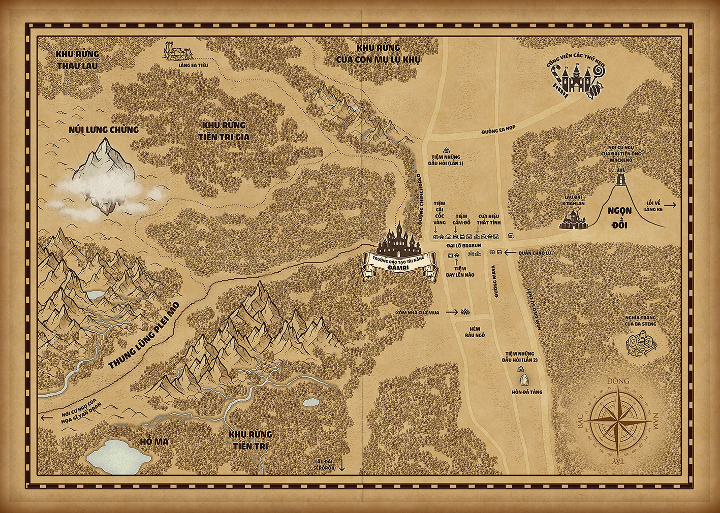 Boxset Chuyện Xứ Lang Biang - Khổ Bỏ Túi (Hộp 12 Cuốn) - Tặng Kèm Bản Đồ - Ảnh 8