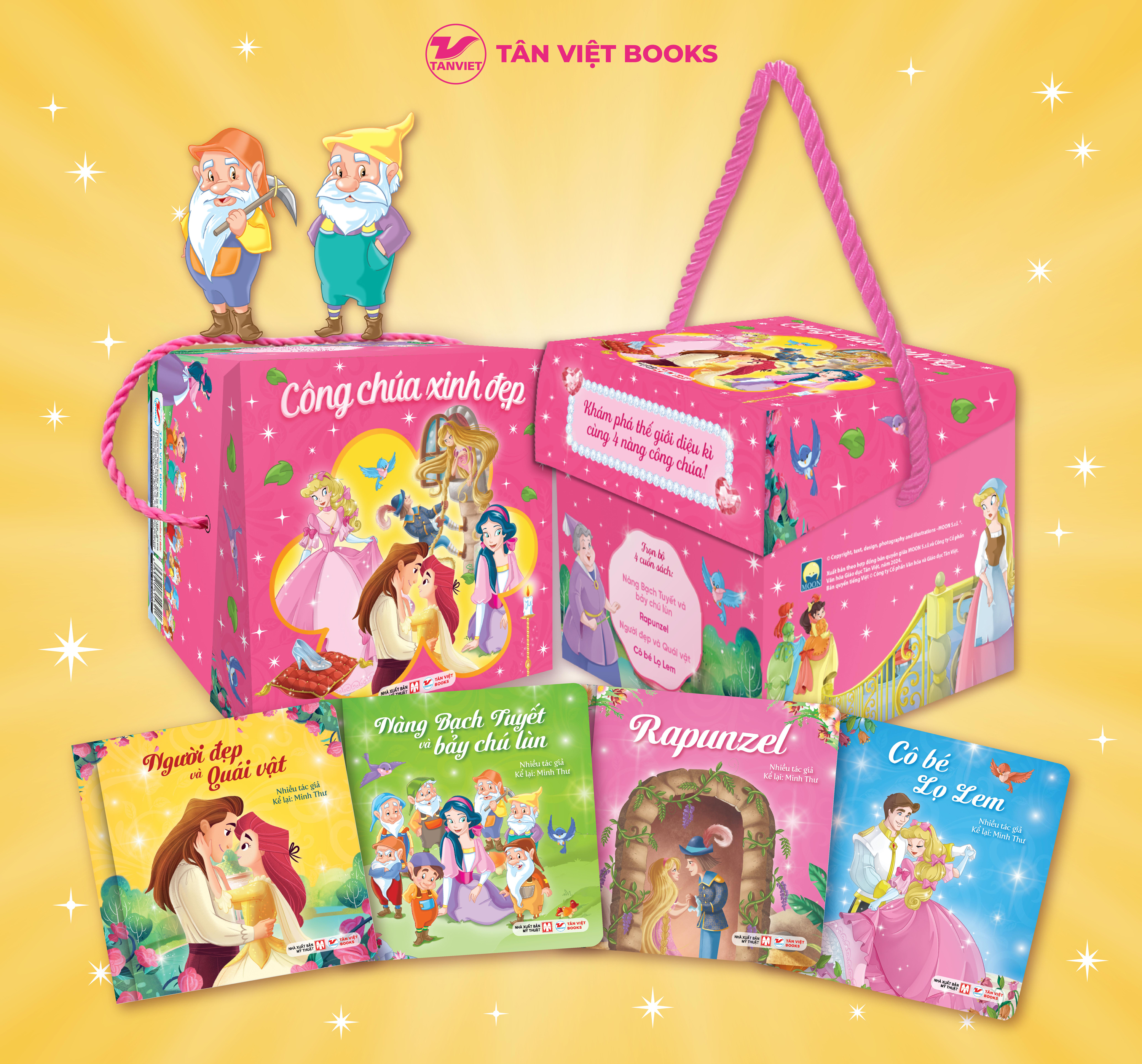 Boxset Công Chúa Xinh Đẹp (Hộp 4 Cuốn) - Ảnh 2