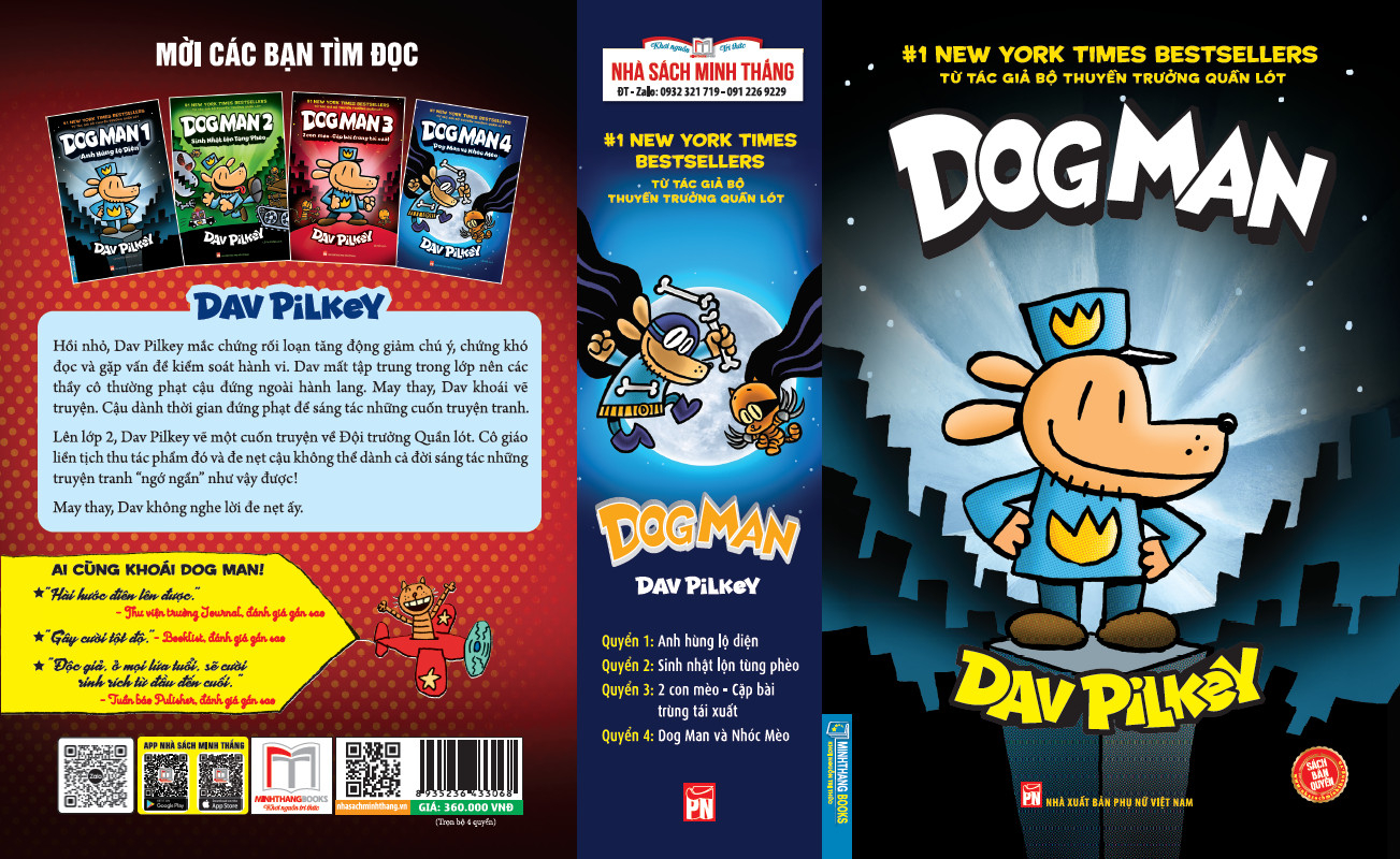 boxset dog man trọn bộ ( bộ 4 tập) - Ảnh 4