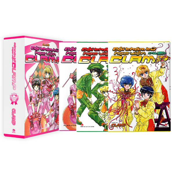 boxset đội thám tử học viện clamp (bộ 3 tập) - Ảnh 3