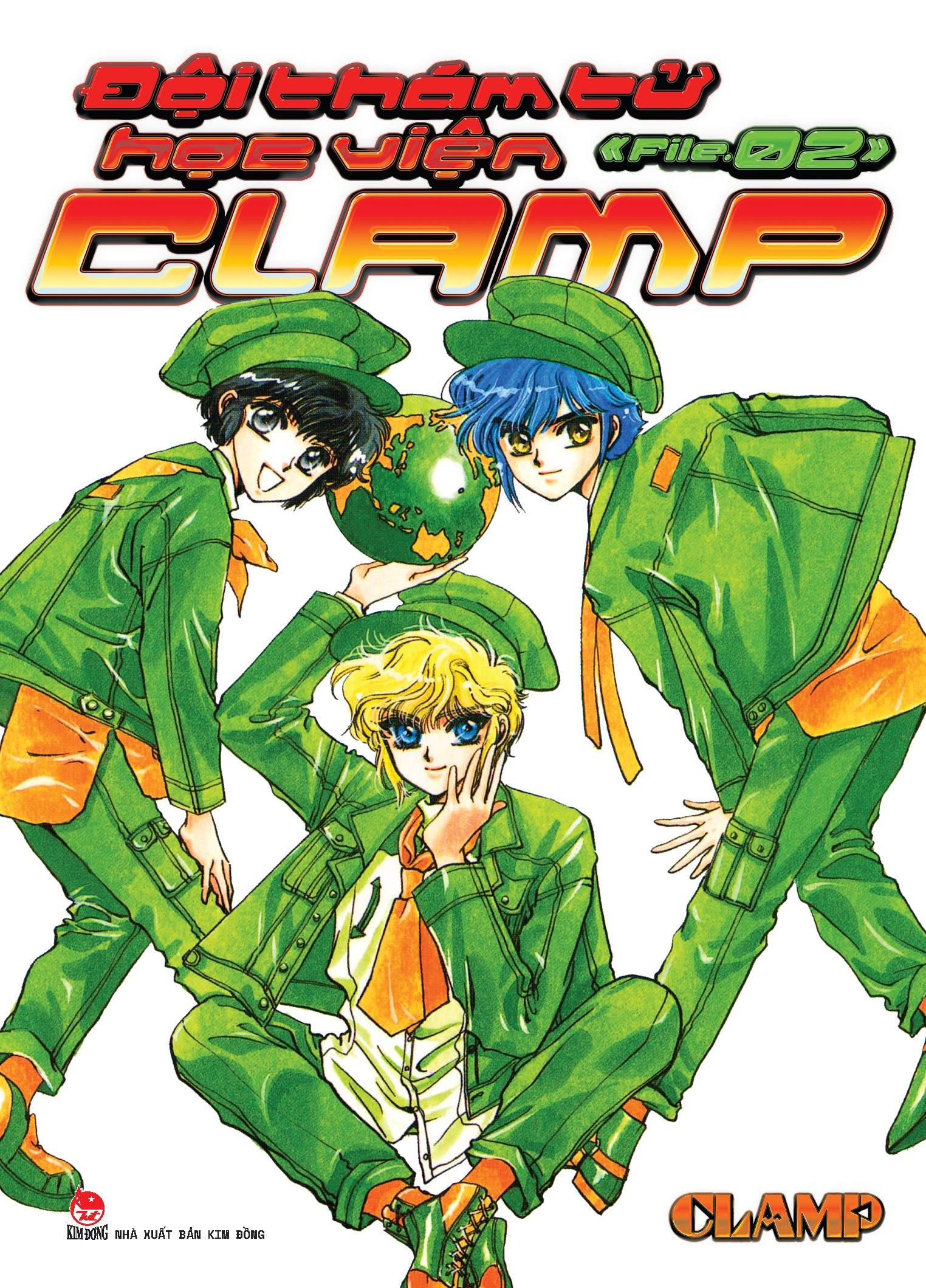 boxset đội thám tử học viện clamp (bộ 3 tập) - tặng kèm poster kẹp mỗi tập - Ảnh 8