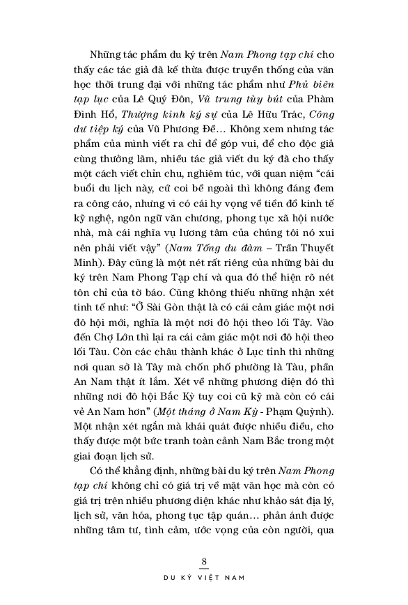 boxset du ký việt nam trên nam phong tạp chí (bộ 2 cuốn) - Ảnh 5