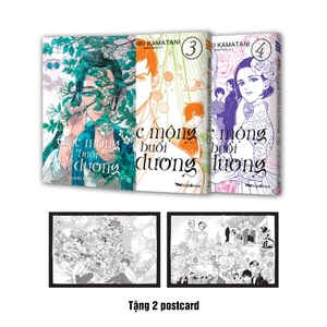 boxset giấc mộng buổi tà dương - tập 3 + 4 (bộ 2 tập) - tặng kèm 2 postcard - Ảnh 8