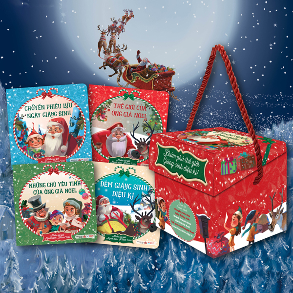 Boxset Giáng Sinh An Lành (Hộp 4 Cuốn) - Hộp Màu Xanh - Ảnh 11
