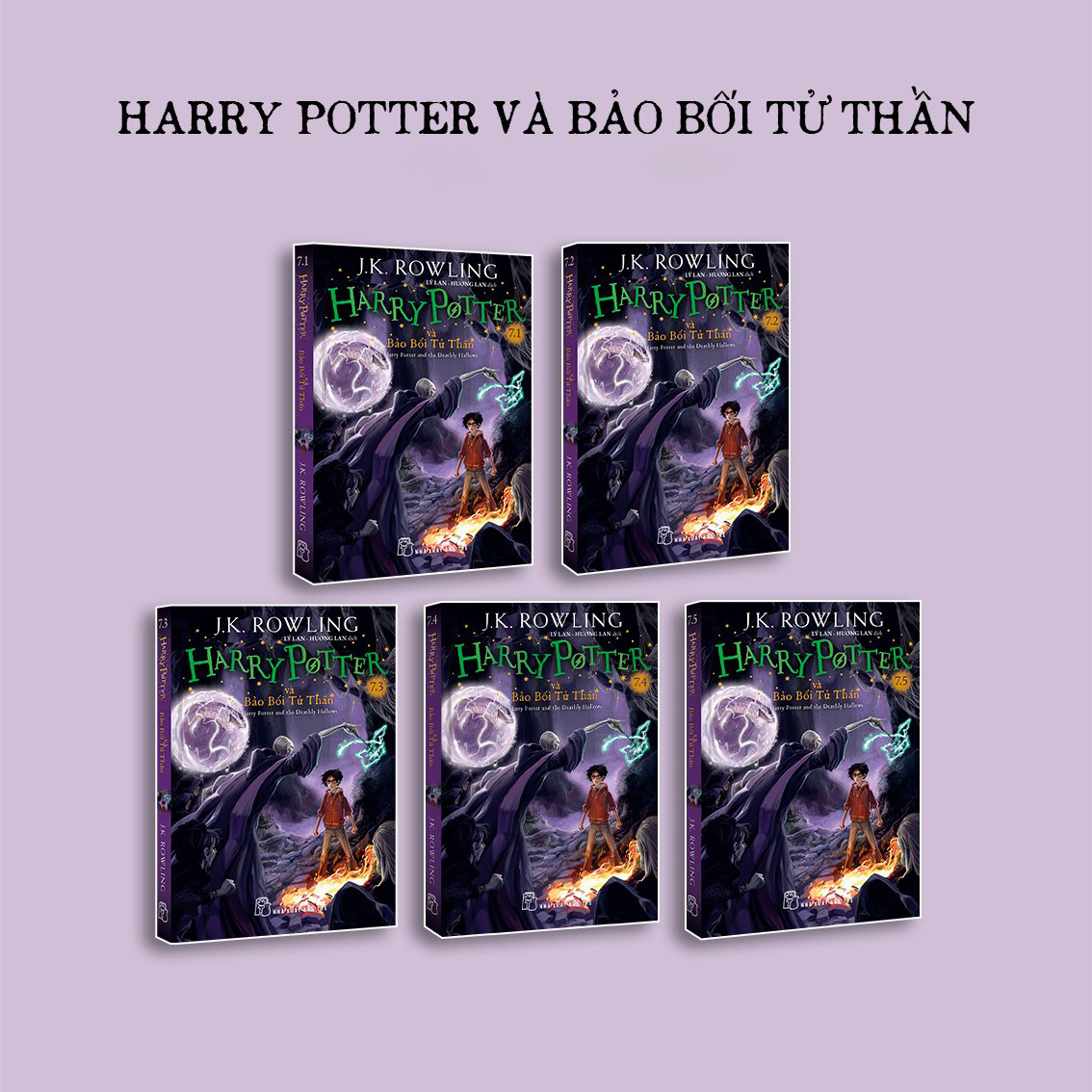 boxset harry potter trọn bộ 7 tập - khổ nhỏ (bộ 30 cuốn) - Ảnh 13