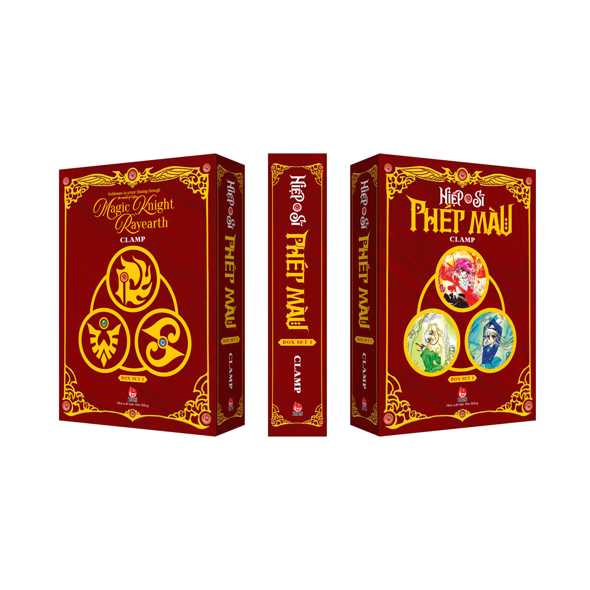 boxset hiệp sĩ phép màu - magic knight rayearth (bộ 3 cuốn) - Ảnh 8