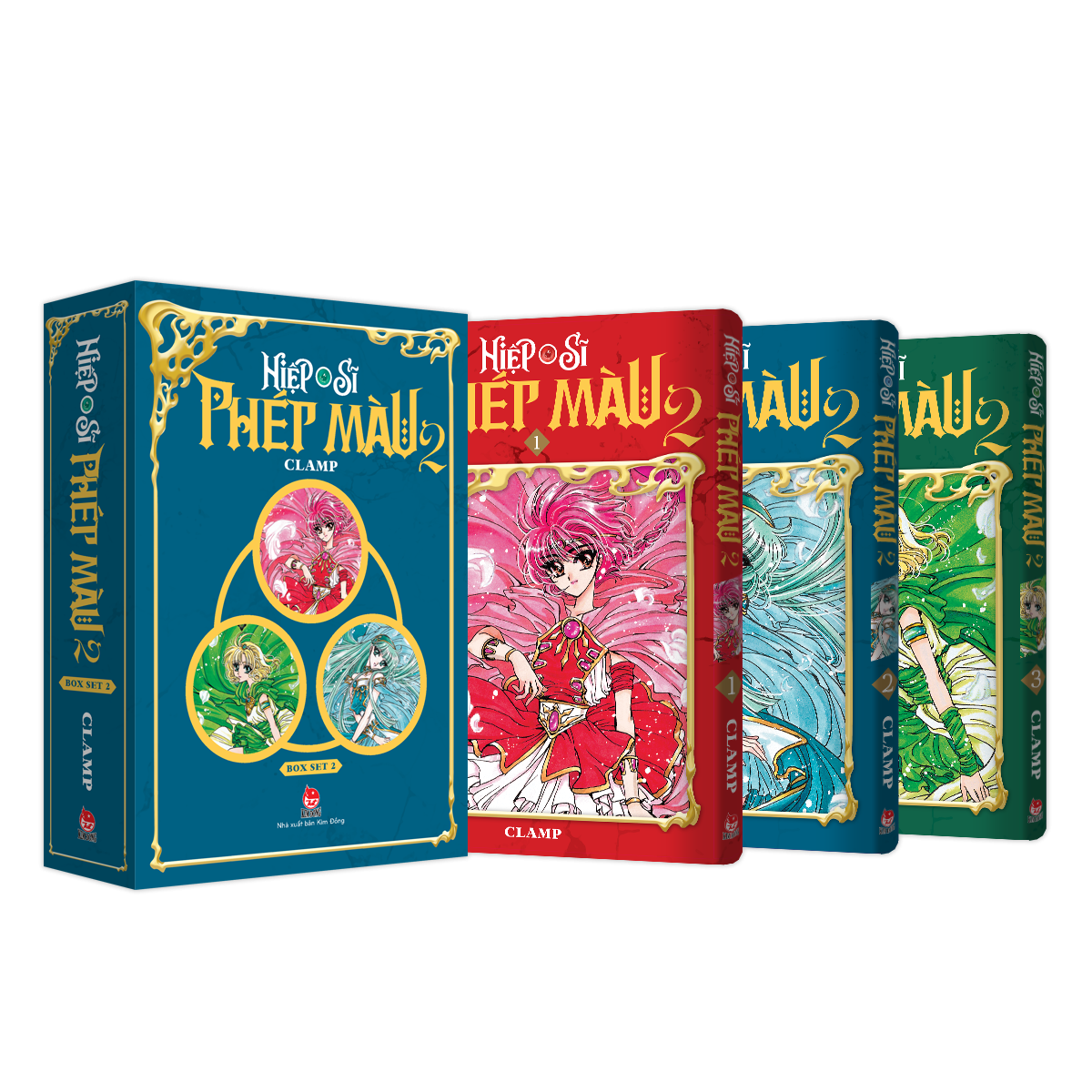 boxset hiệp sĩ phép màu - magic knight rayearth (bộ 3 cuốn) - phần ii - tặng kèm 01 postcard ivory - Ảnh 16