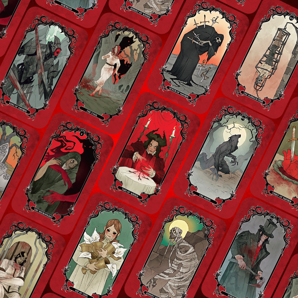 Boxset Horror Tarot Việt Hóa (Bộ Bài + Sách Hướng Dẫn) - Ảnh 7