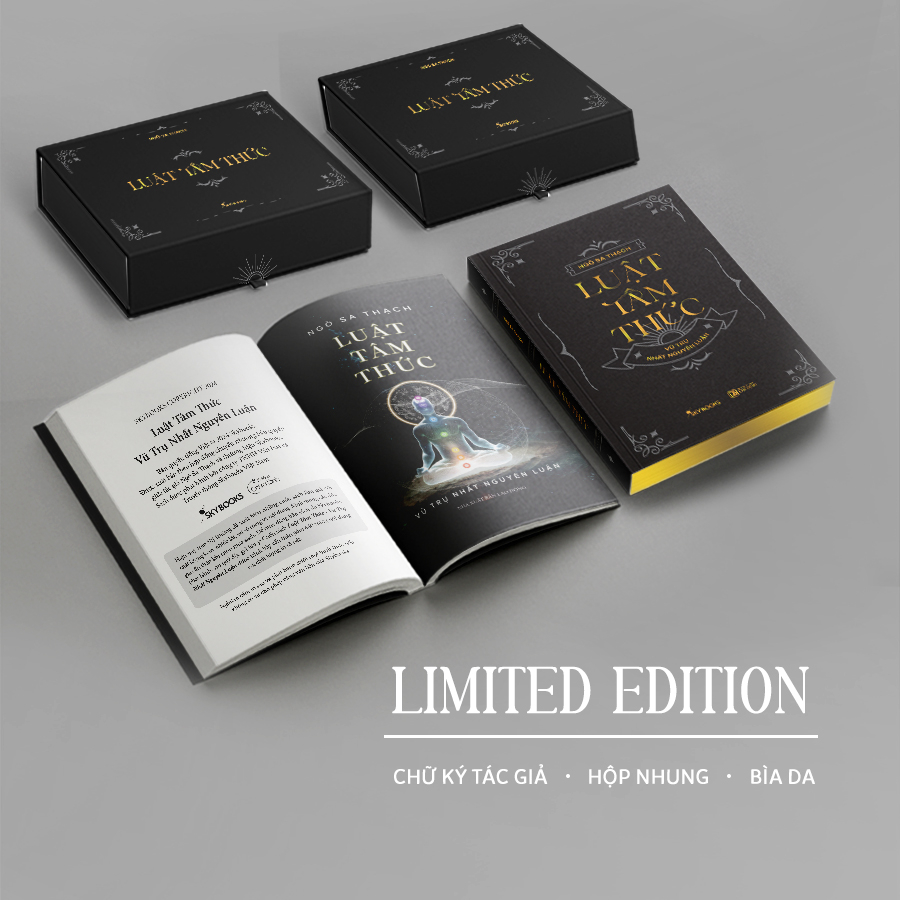 boxset luật tâm thức - vũ trụ nhất nguyên luận - phiên bản giới hạn - Ảnh 8