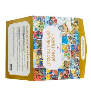 boxset lược sử thế giới bằng tranh (bộ 17 cuốn) - Ảnh 8