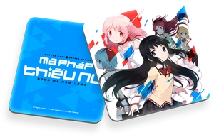 boxset ma pháp thiếu nữ madoka magica - bóng ma xâm lăng (bộ 3 tập) - tặng kèm lót ly - Ảnh 7